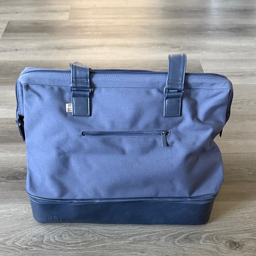 BEIS Weekender  Blue Travel Bag